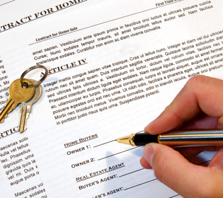 Contract for the sale of a New Home (lorem ipsum - fake text)